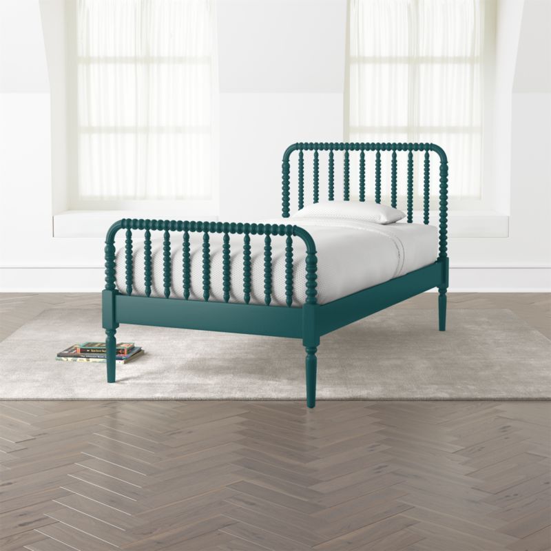Jenny Lind Peacock Bed | Crate and Barrel | Crate & Barrel