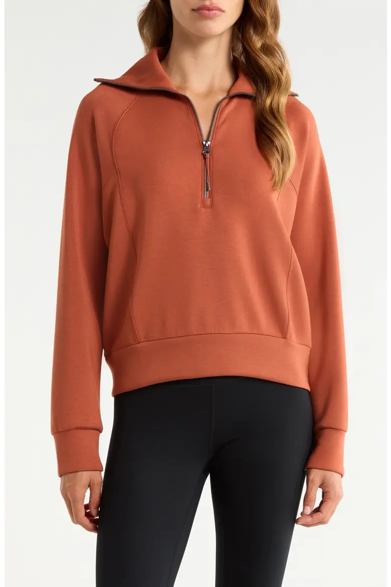 AirEssentials Half Zip Sweatshirt (Women) | Nordstrom | Nordstrom