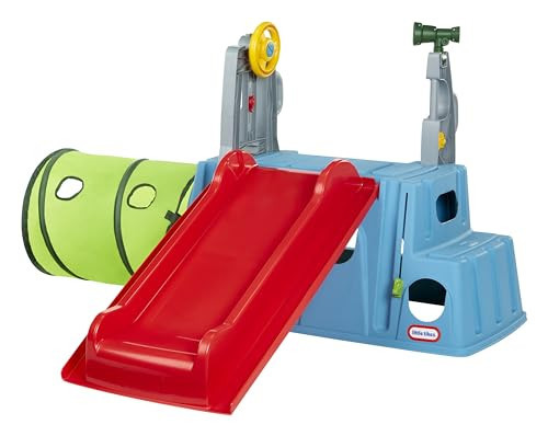 Little Tikes Easy Store Slide & Explore, Indoor Outdoor Climber Playset for Toddlers Kids Ages 1-3 Years | Amazon (US)
