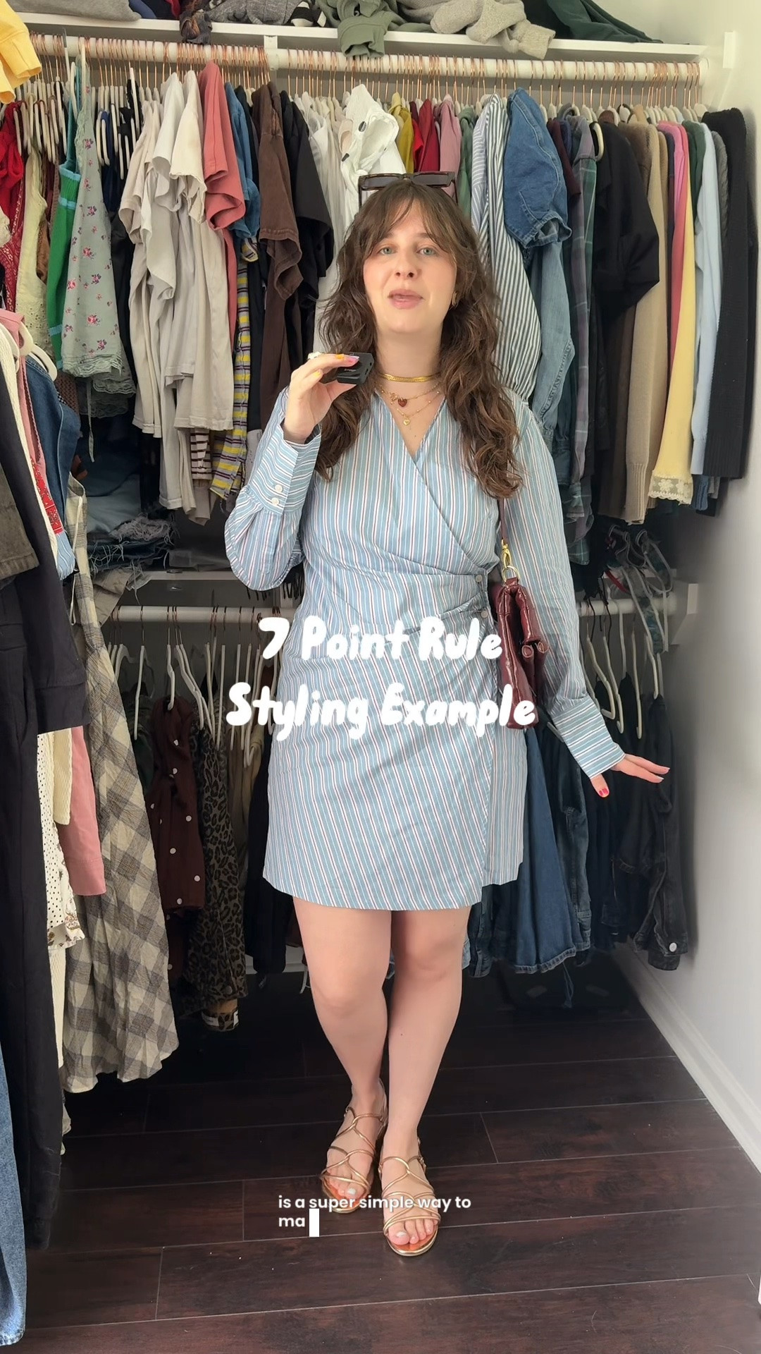 Styling my new dress from @Old Navy using the 7 point rule!

#outfitideas #styleinspo #size8fashion #largecheststyle #styletips