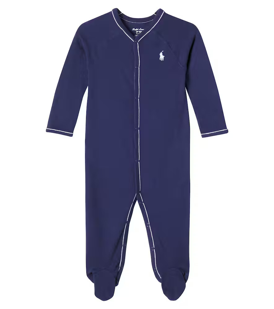 Polo Ralph Lauren Kids Baby cotton onesie | Mytheresa (US/CA)