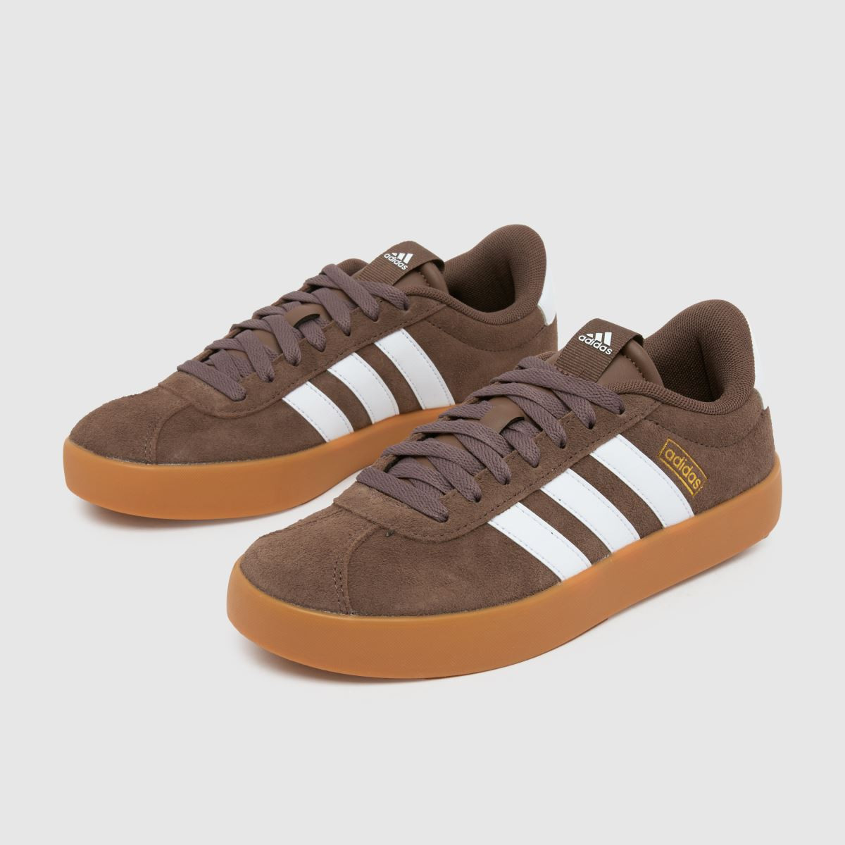Womens Brown adidas VL Court 3.0 Trainers | schuh | Schuh