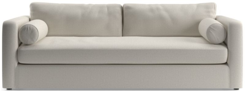 Aris Deep 88" Bench Sofa + Reviews | Crate & Barrel | Crate & Barrel