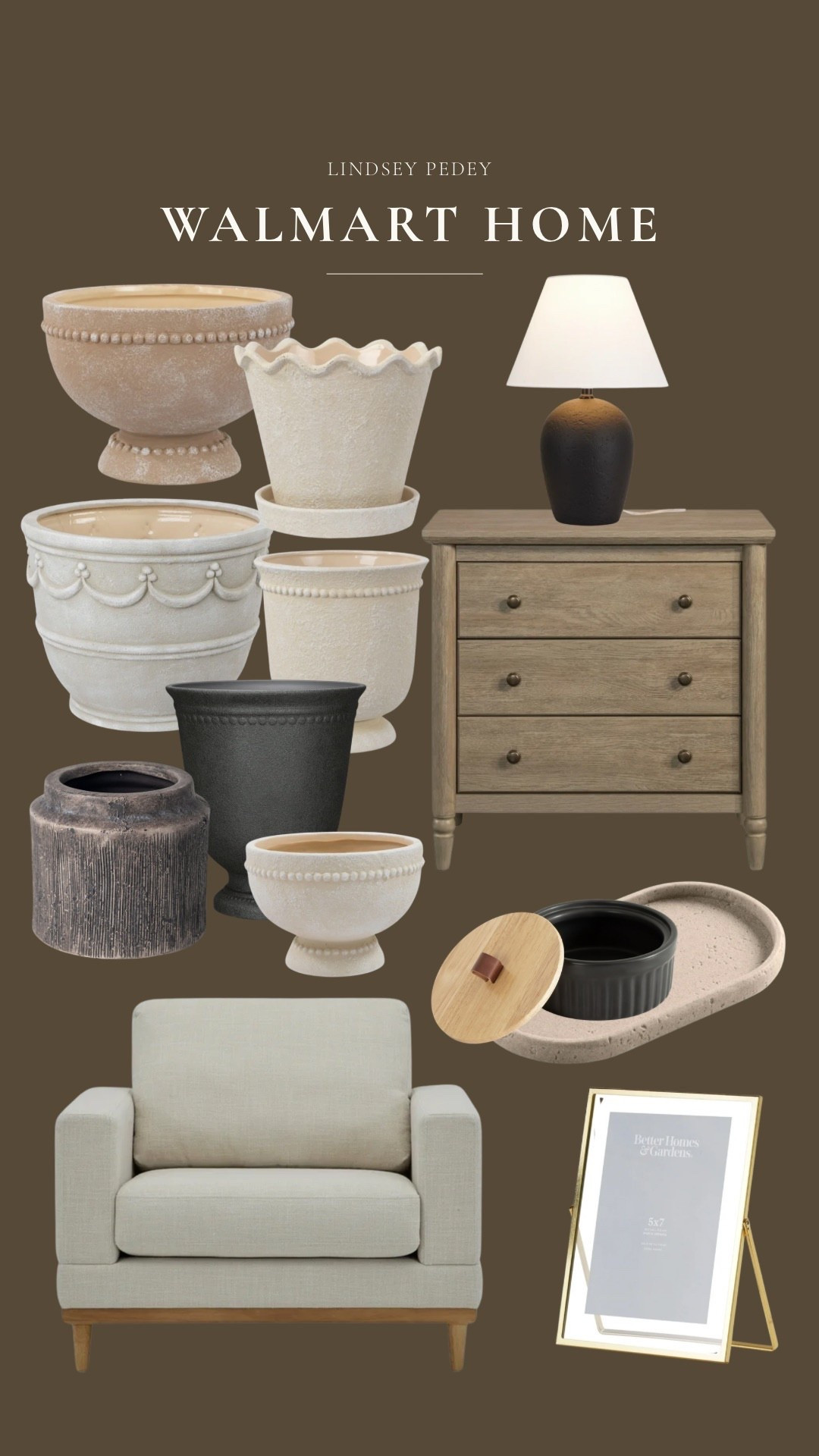 Walmart home finds, viral planters, nightstand, accent chair, cozy home findss

#LTKFindsUnder50 #LTKHome #LTKFindsUnder100