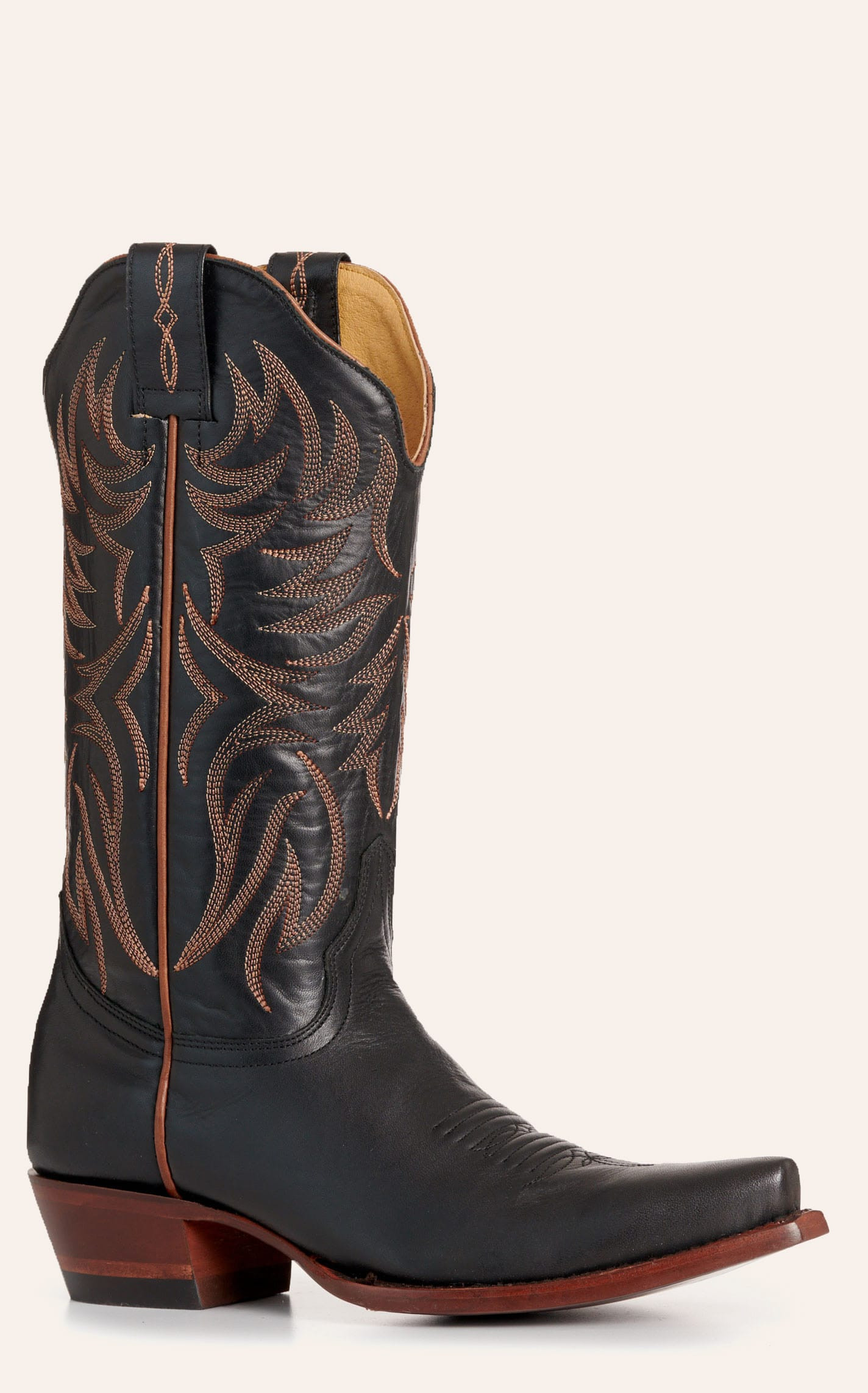 Cavender’s Women's Campbell Black Snip Toe Cowboy Boots - 11xB | Cavender's