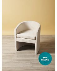 28in Rounded Back Modern Dining Chair | HomeGoods