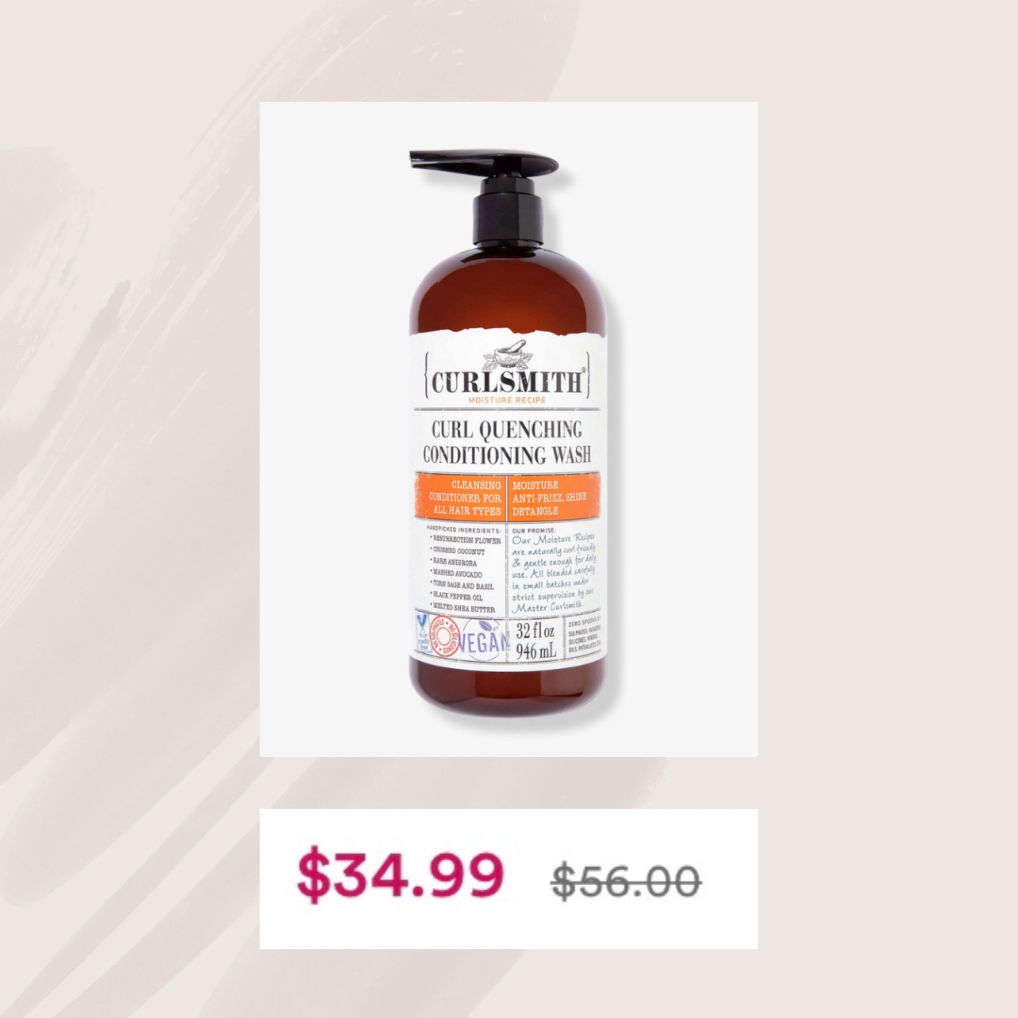 The ONLY acceptable 2in1 shampoo/conditioner 😂 Leaves my hair soooo incredibly soft. Perfect for days I’m being lazy and trying to hold off on a full wash day. Also love bringing this on trips so I don’t have to pack a separate shampoo and conditioner  AND IT’S ON SALE RN!!!

#LTKbeauty #LTKsalealert #LTKfindsunder50