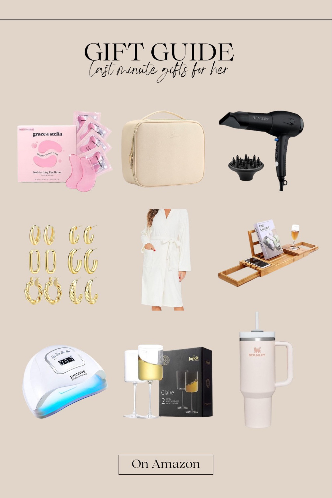 GIFT GUIDE 🎁 | Last minute gift ideas for her from Amazon Canada ✨

#LTKHoliday #LTKGiftGuide