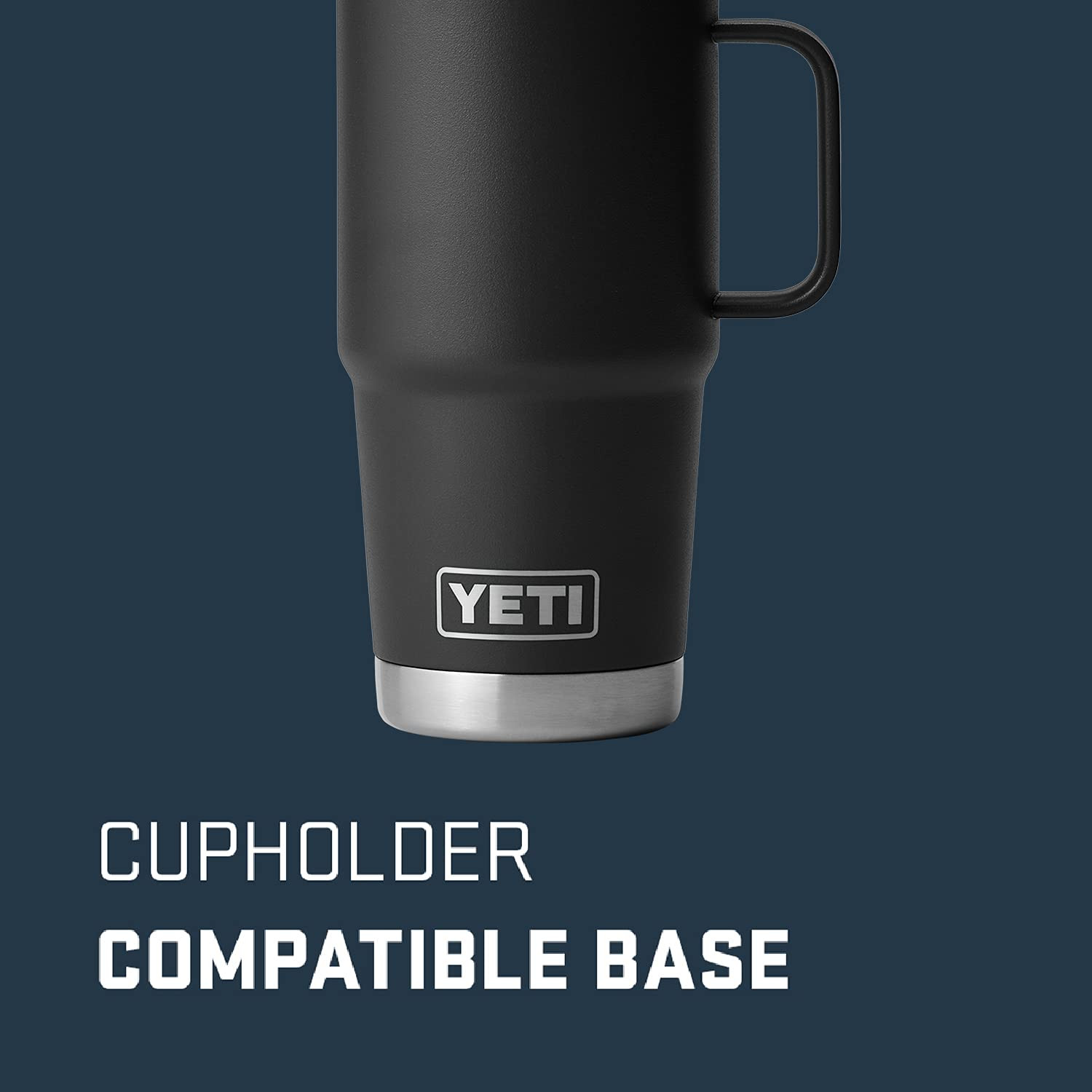YETI Rambler 20 oz Travel Mug, Stainless Steel, Vacuum Insulated with Stronghold Lid | Amazon (US)