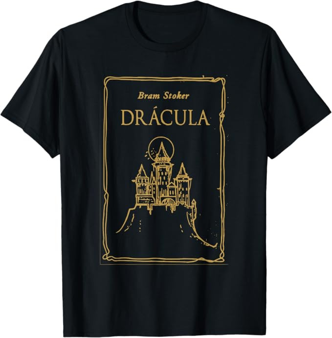 Bram Stoker's Dracula 1897 original book cover T shirt T-Shirt | Amazon (US)