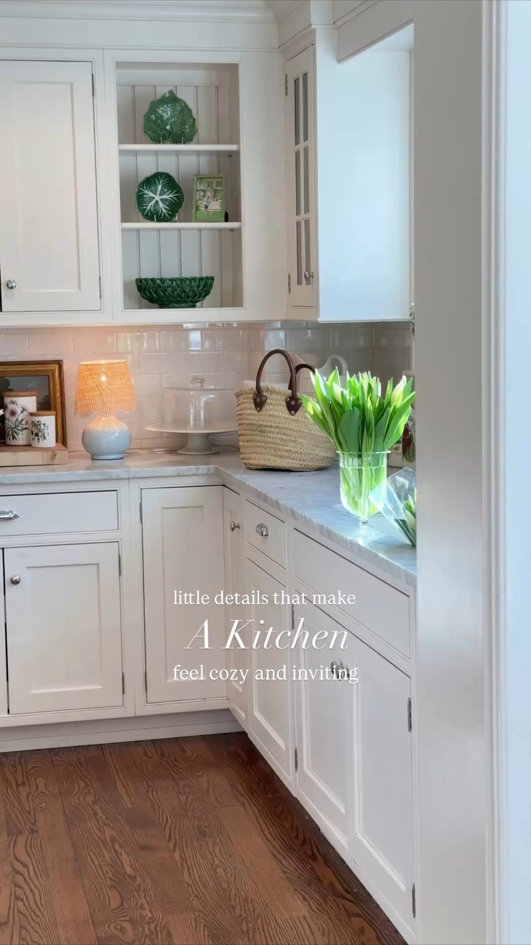 It's the little things that make all the difference when creating a kitchen that feels cozy and inviting. For me, it's all about fresh flowers in a pretty vase, a little counter lamp, framed family photos, and collected dishware. Shop my favorites as part of the @birchlane x @brunchwithbabs collection, perfectly curated to bring warmth into every home! #BirchLanePartner #MyBirchLane