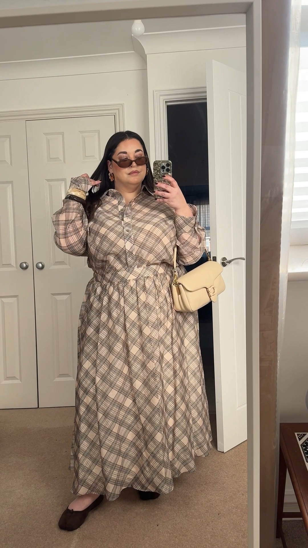 This shirt and skirt was the perfect choice for an event in London. Fit notes: size down! Both the shirt and skirt come up big. Wearing a 22 in both 🤎

Spring Outfit Inspiration Event Occasion wear plus size co-ord work wear 

#LTKuk #LTKspring #LTKplussize