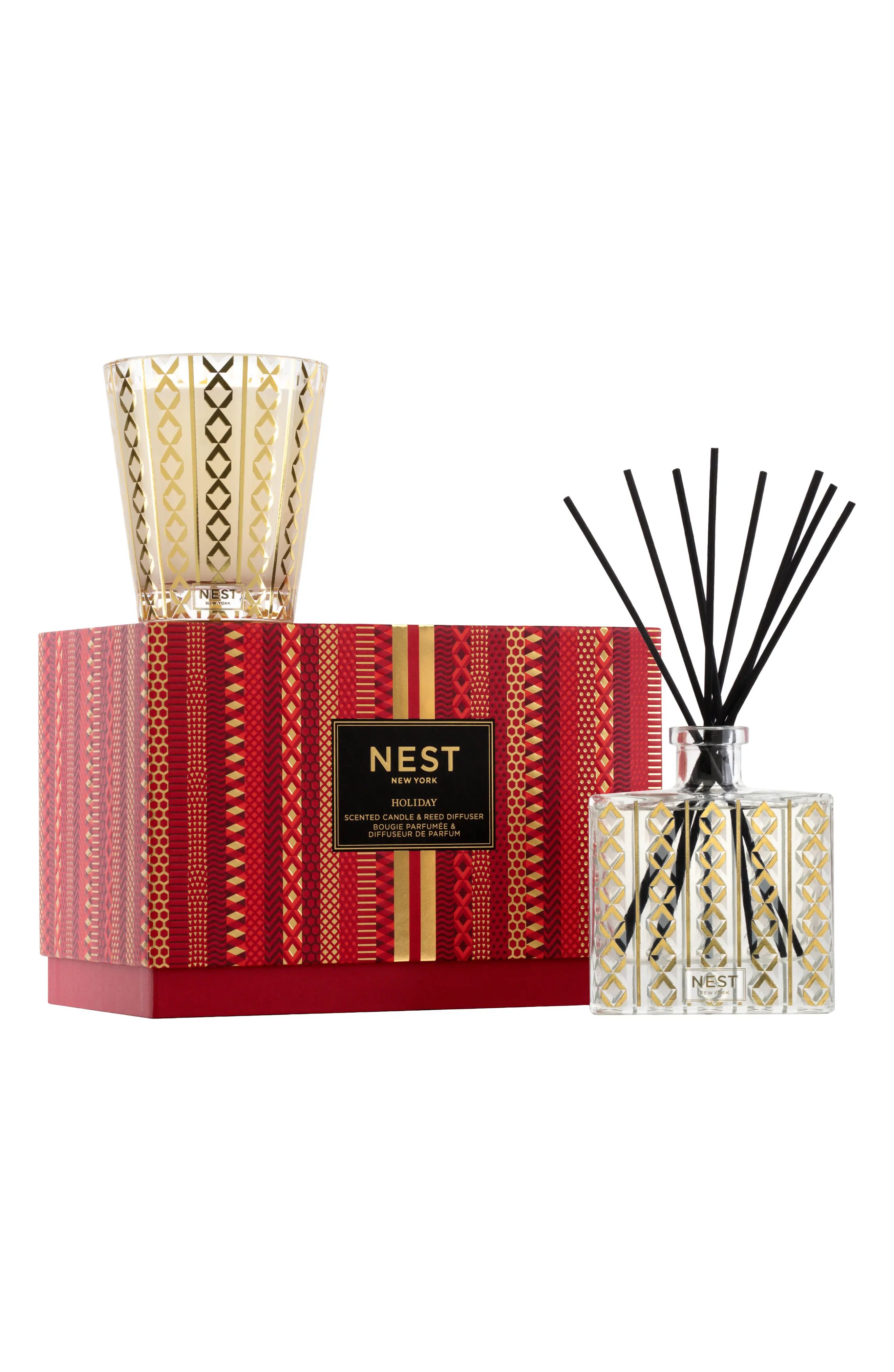 Nest New York Holiday Classic Candle & Reed Diffuser Set, Size One Size - None | Nordstrom