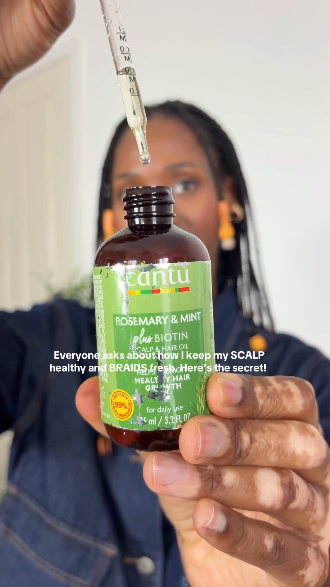 Braids on point, scalp feeling fine thanks to Cantu! 💆🏽‍♀️💛
I’ve learned that keeping my scalp healthy while wearing braids makes all the difference. Hydration and gentle care help prevent dryness, itching, and buildup, so my hair can truly grow and thrive underneath. 🌿
With Cantu’s nourishing formulas, my scalp stays moisturized and happy and that means my braids stay fresh and flawless every time. ✨

Products used in video 
✅Edges: Cantu Shea Butter Grow Strong Strengthening Treatment
✅Scalp: Cantu Biotin-Infused Hair & Scalp Oil

What’s your go-to tip for keeping your scalp hydrated under protective styles? 🌿💛


#cantubeauty #hairscalp 

#LTKCyberWeek #LTKeurope #LTKgiftguide