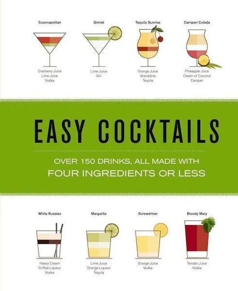 Easy Cocktails: Over 150 Drinks, with 4 Ingredients or Less | Linen & Clove