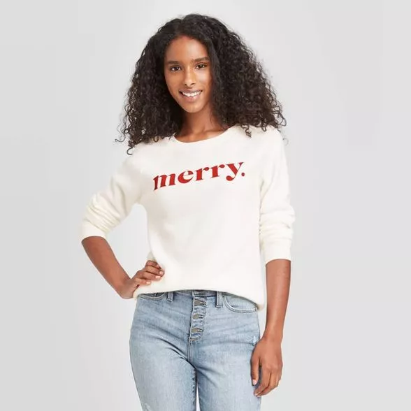 Women's merry online sweatshirt