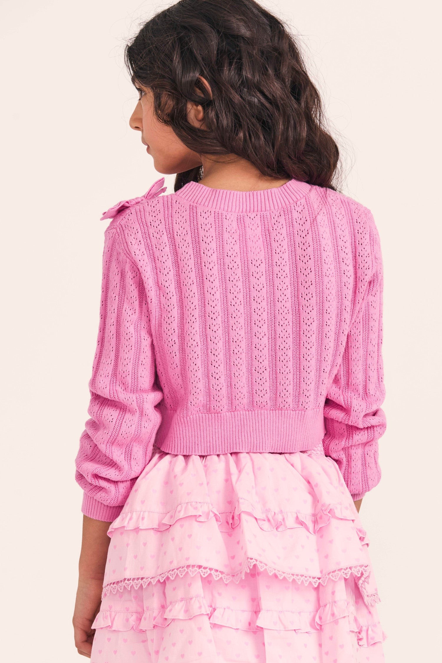 LoveShackFancy x American Girl Girls Garden Party Cardigan | LOVESHACKFANCY