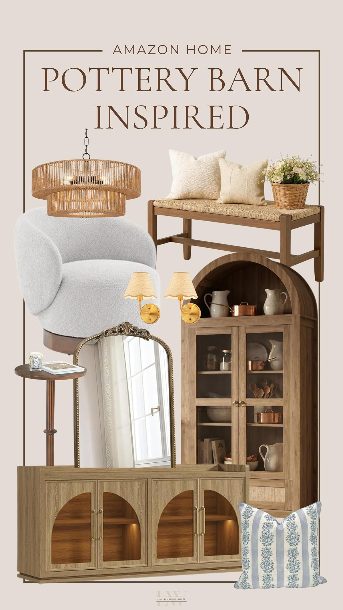 Loving my new Pottery Barn-inspired Amazon finds! Check out my favorite pieces!  

 #LTKCon #LTKU #LTKHome