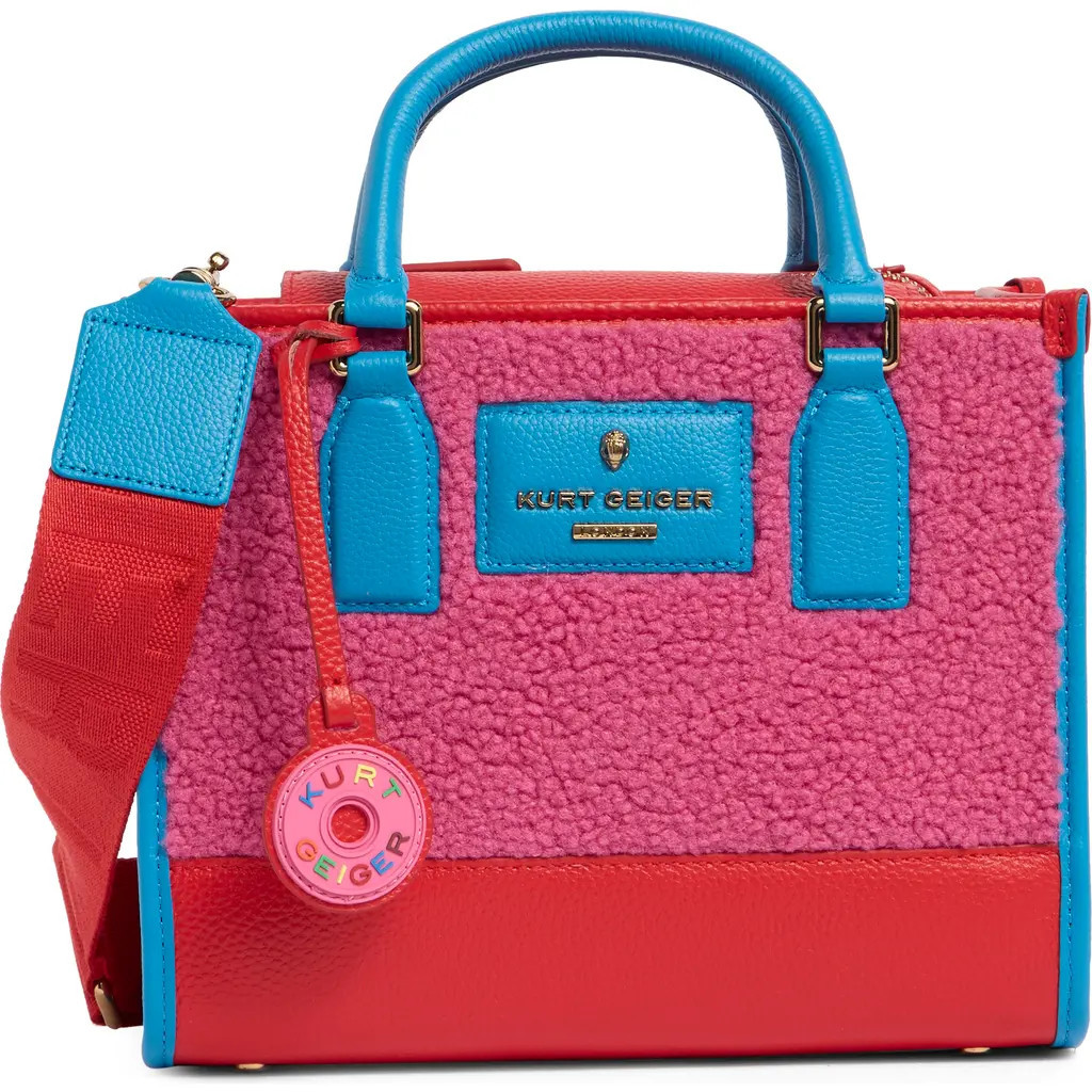 Kurt Geiger London Chiswick Small Tote Bag in Open Pink at Nordstrom Rack | Nordstrom Rack