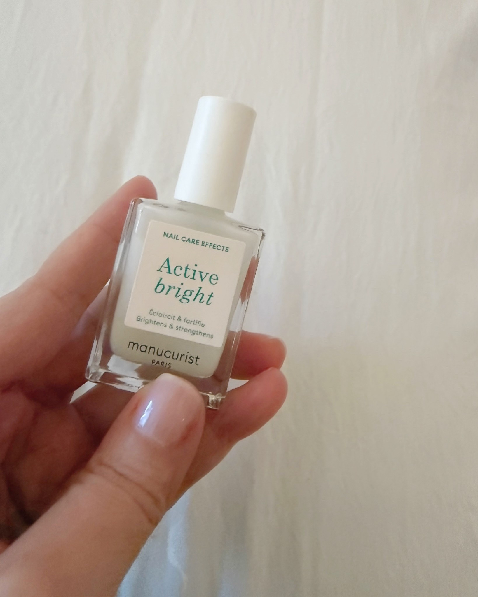 Sheer, slightly pearly nail polish that gives a whitening effect. I’m new to using the Manicurist brand, and really liked their all-in-one, base coat, color + top coat. It’s vegan, cruelty, paraben, sulfate &  phthalates-free

 *I added an extra top coat here to make it shinier

#LTKSaleAlert #LTKBeauty #LTKselfcare