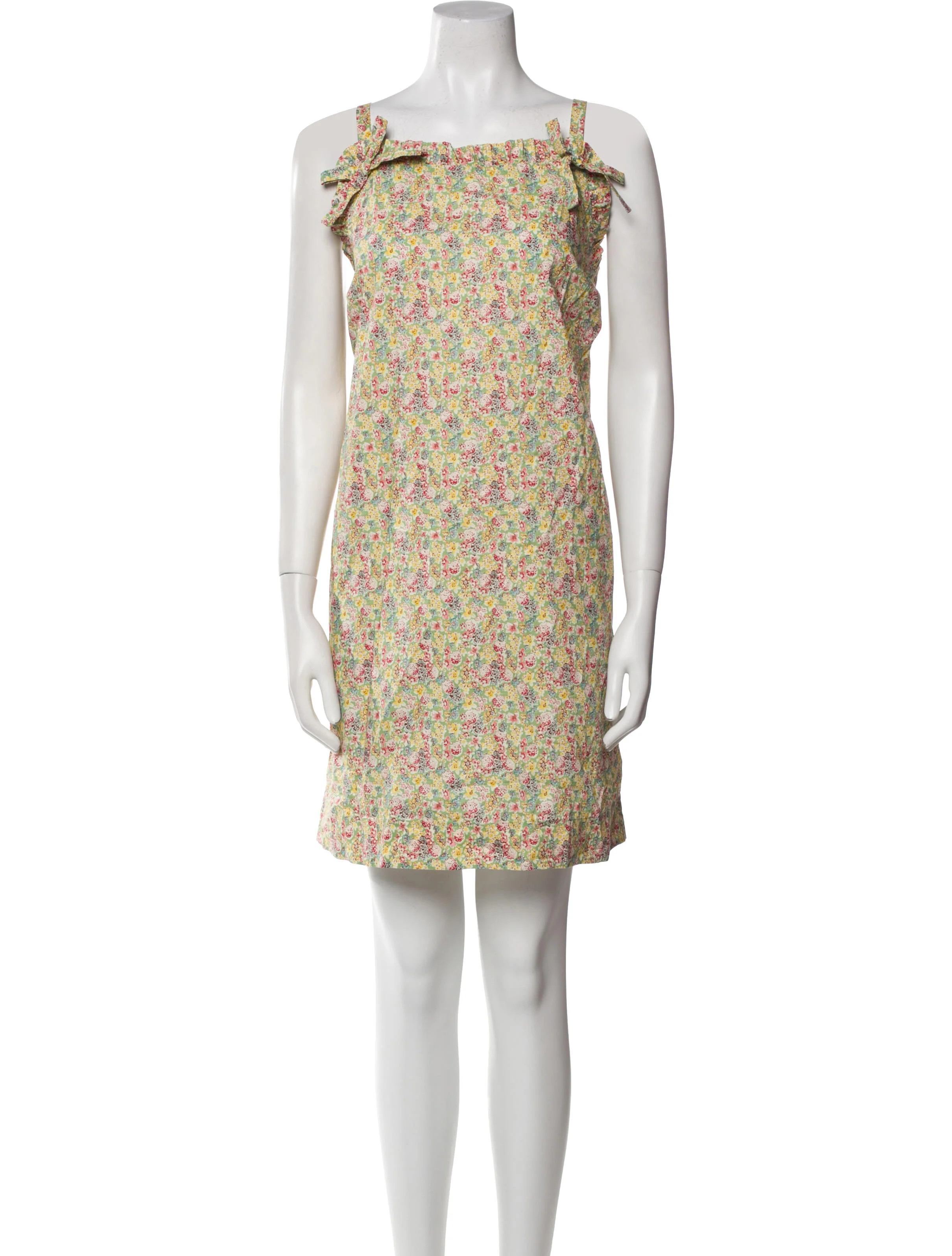 Floral Print Mini Dress w/ Tags | The RealReal