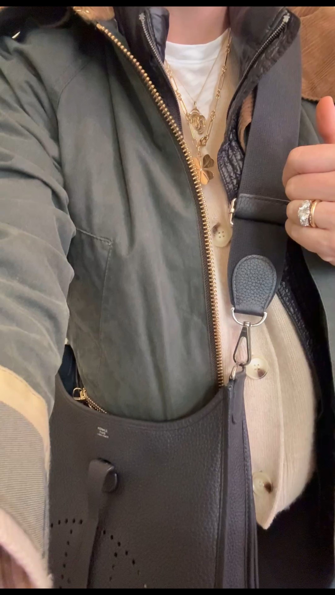 Necklaces are by Aurelia Demark 