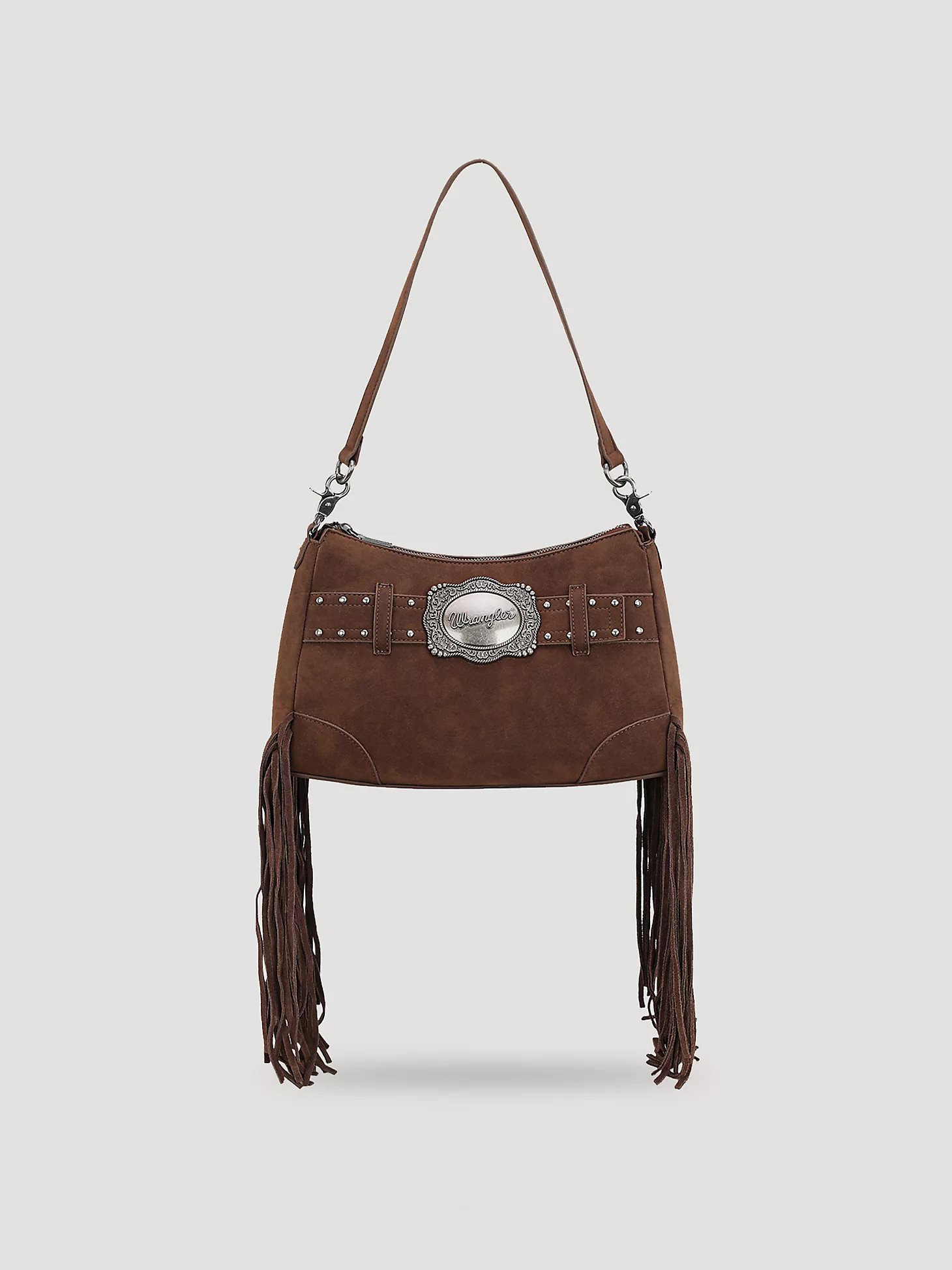 Buckle and Fringe Satchel Bag | Wrangler