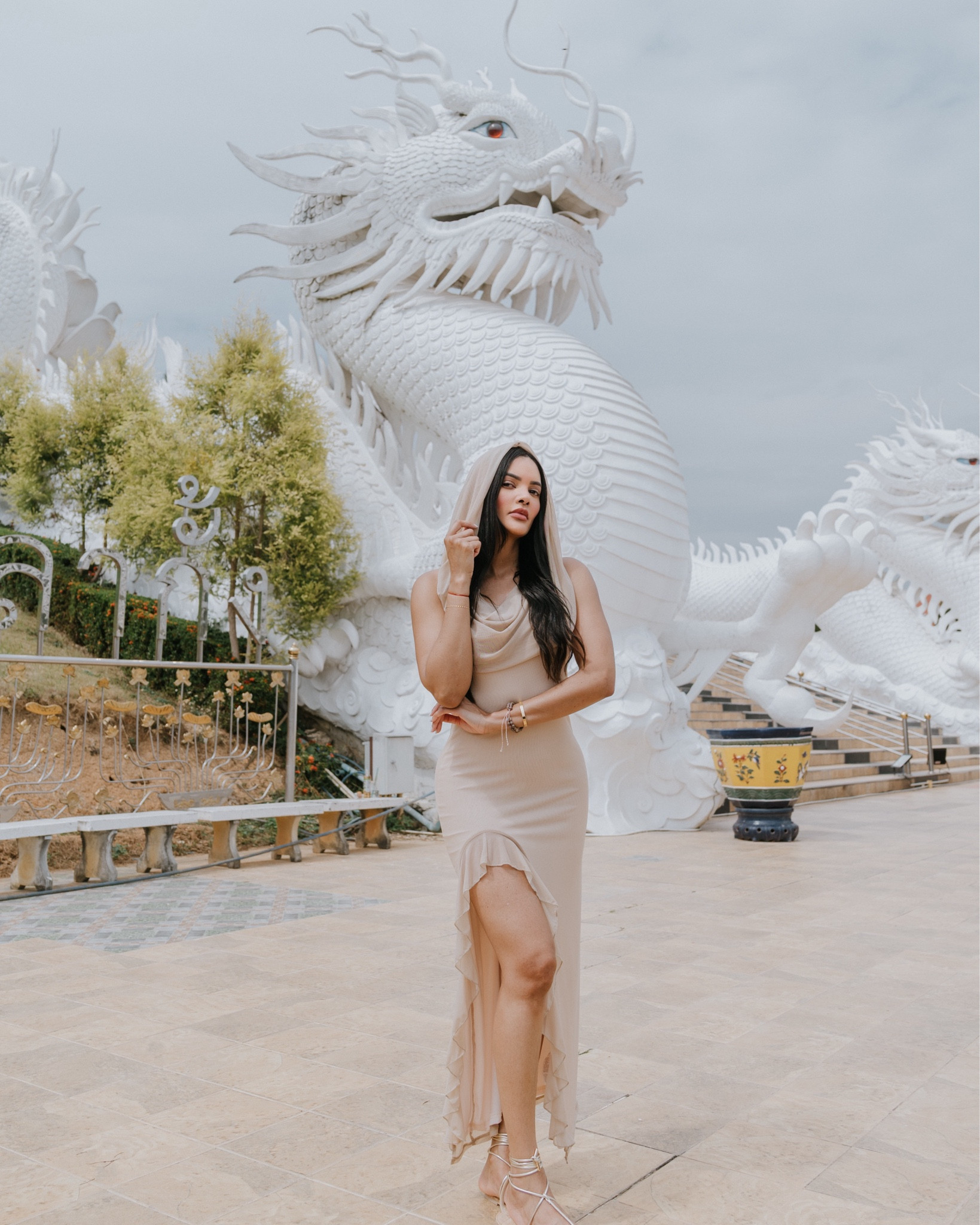 The perfect dress exist. Love this cape dress. #hoodiedress #dress 

#LTKootd #LTKFestival #LTKgrwm