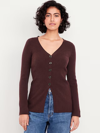 SoSoft Lite V-Neck Cardigan Sweater | Old Navy (US)