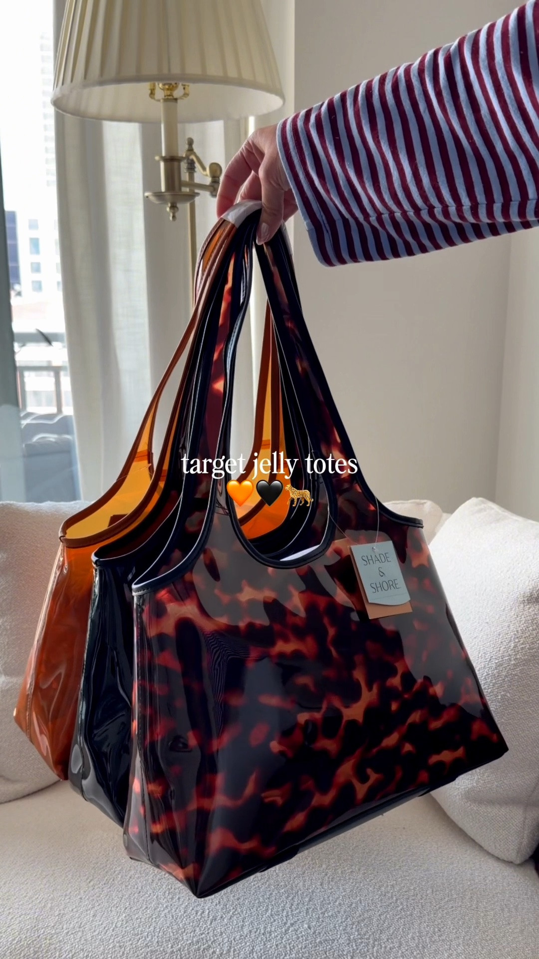 Yeaaa let’s just say I’ve been on a mission 🙂‍↕️ I feel so lucky to have been able to snag all 3! Say JELLY below for the 🔗 !! If you are still trying to get a jelly tote don’t lose hope! HELPP!!! Which one(s) should I keep? 👇🏼

✨ I somehow caught my store restocking them and was able to order for drive up again! And I’ve been able to snag some online EARLY in the AM (I couldn’t sleep last week lololol) I was able to score some for my friends & for this weeks giveaway at 3, 4, 5, & 7 am! So be sure to keep checking your app for restocks! Yesterday morning all colors restocked and I didn’t get a notification so I’m not joking when I say to randomly keep checking!

Today & tomorrow are the last days to enter my giveaway! I’ll be gifting 2 orange jelly totes on Sunday! Be sure to enter in stories!

Be sure to follow me on the LTK app for all my links, daily finds, new arrivals, and everything I’m loving lately!👉🏼 https://www.shopltk.com/explore/tarjaymaxx

#targetfinds #targethaul #targetmusthaves target fashion, target must haves, target love, target lover, target finds, target haul, target must haves #targetstyle #targetdeals Target jelly tote viral jelly tote thirtyyears jelly tote what’s in my bag

#LTKSeasonal #LTKvlog #LTKootd