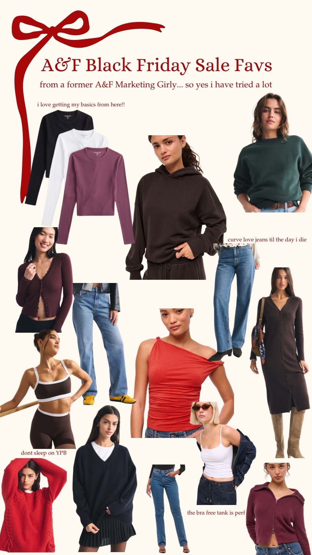 My full a&f Black Friday sale coming from a girl that used to work in their marketing!! So yes I’ve tried a lot 

#LTKCyberWeek #LTKGiftGuide #LTKHoliday