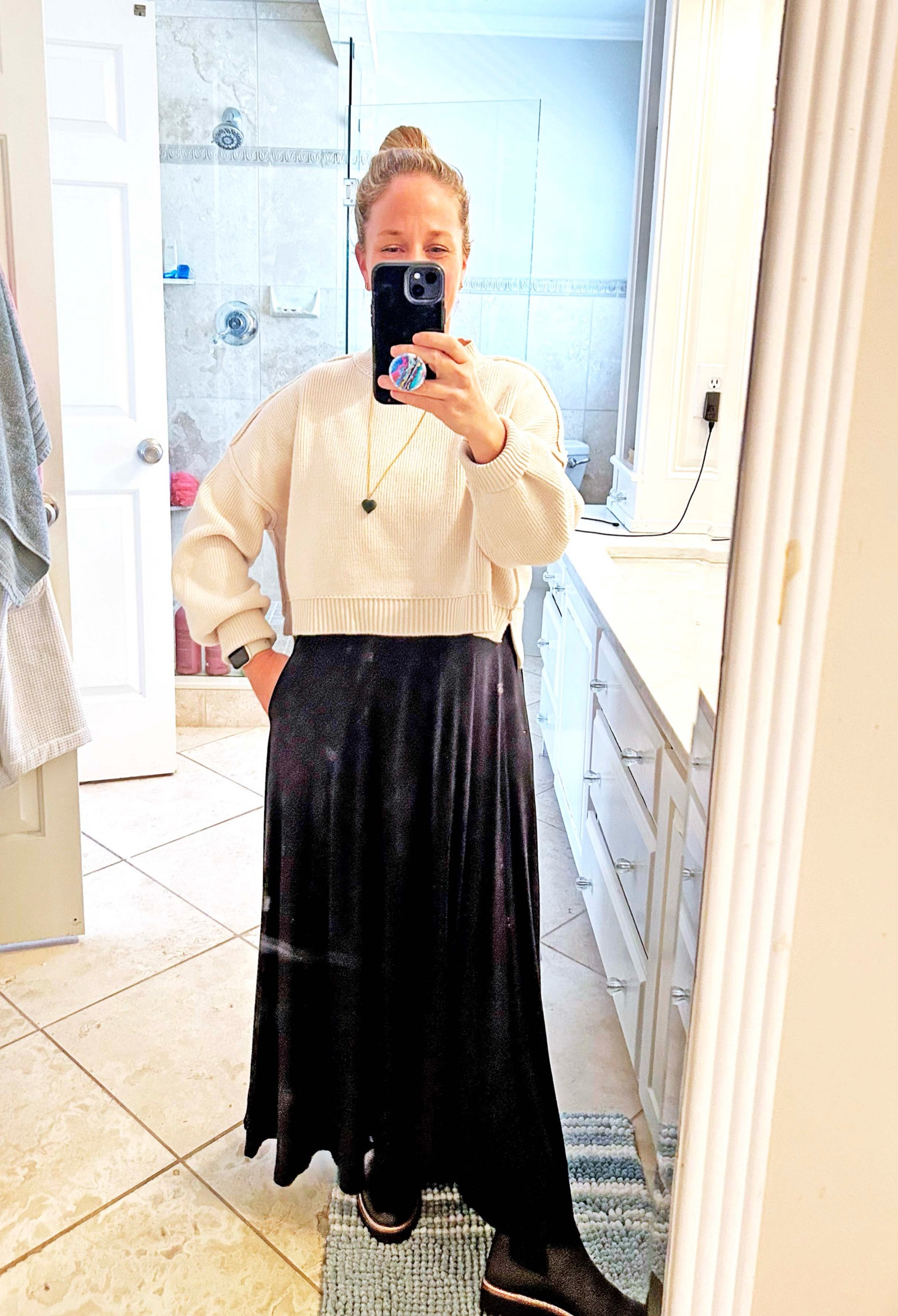 Easy outfit for winter to spring transition. 

#LTKover40 #LTKfamily #LTKSeasonal