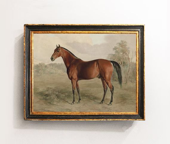 Horse Painting, Equestrian Painting, Horse Print, Equestrian Print, Farmhouse Decor / P542 | Etsy (US)