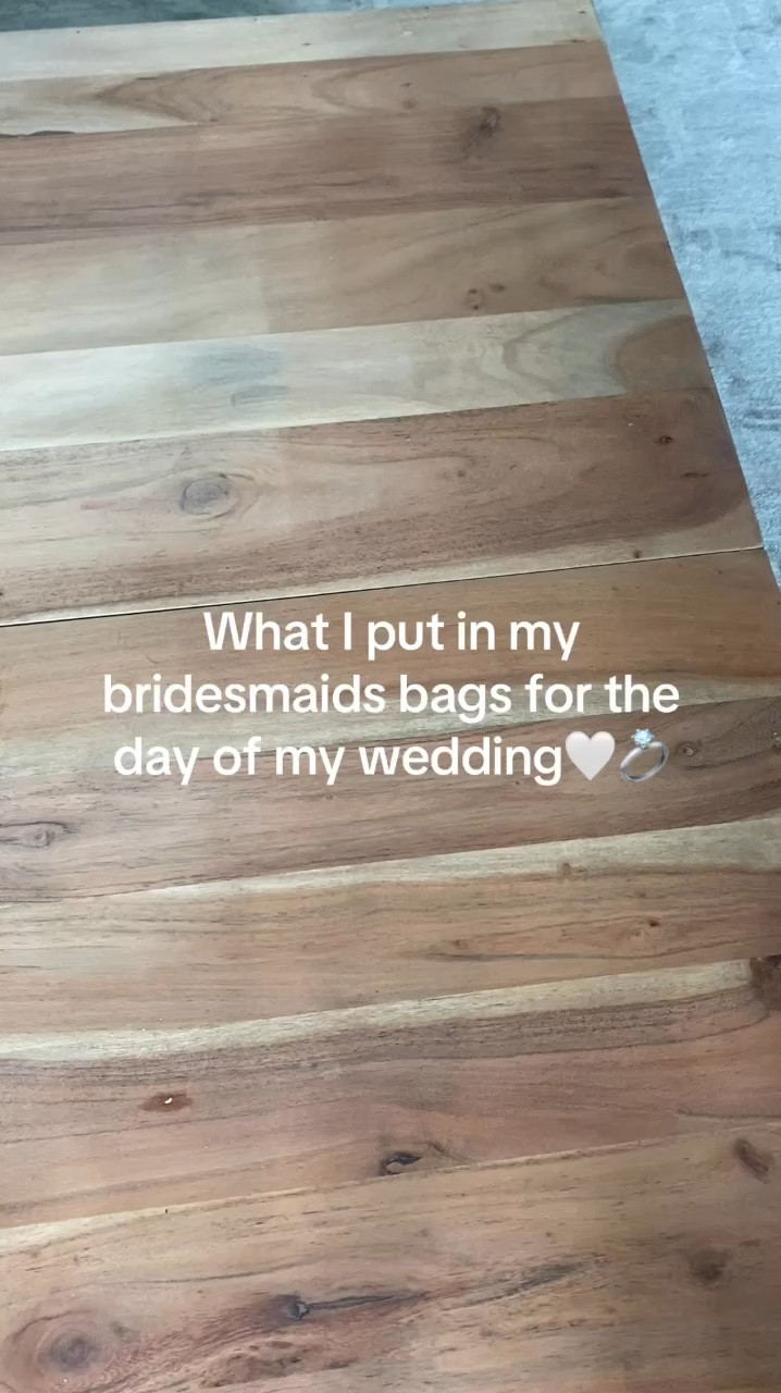 What I put in my bridesmaids bags for my wedding! 🤍🍾💍 

Llbean, target, ledda fragrance, pavoi

#LTKWedding #LTKFindsUnder100 #LTKFindsUnder50