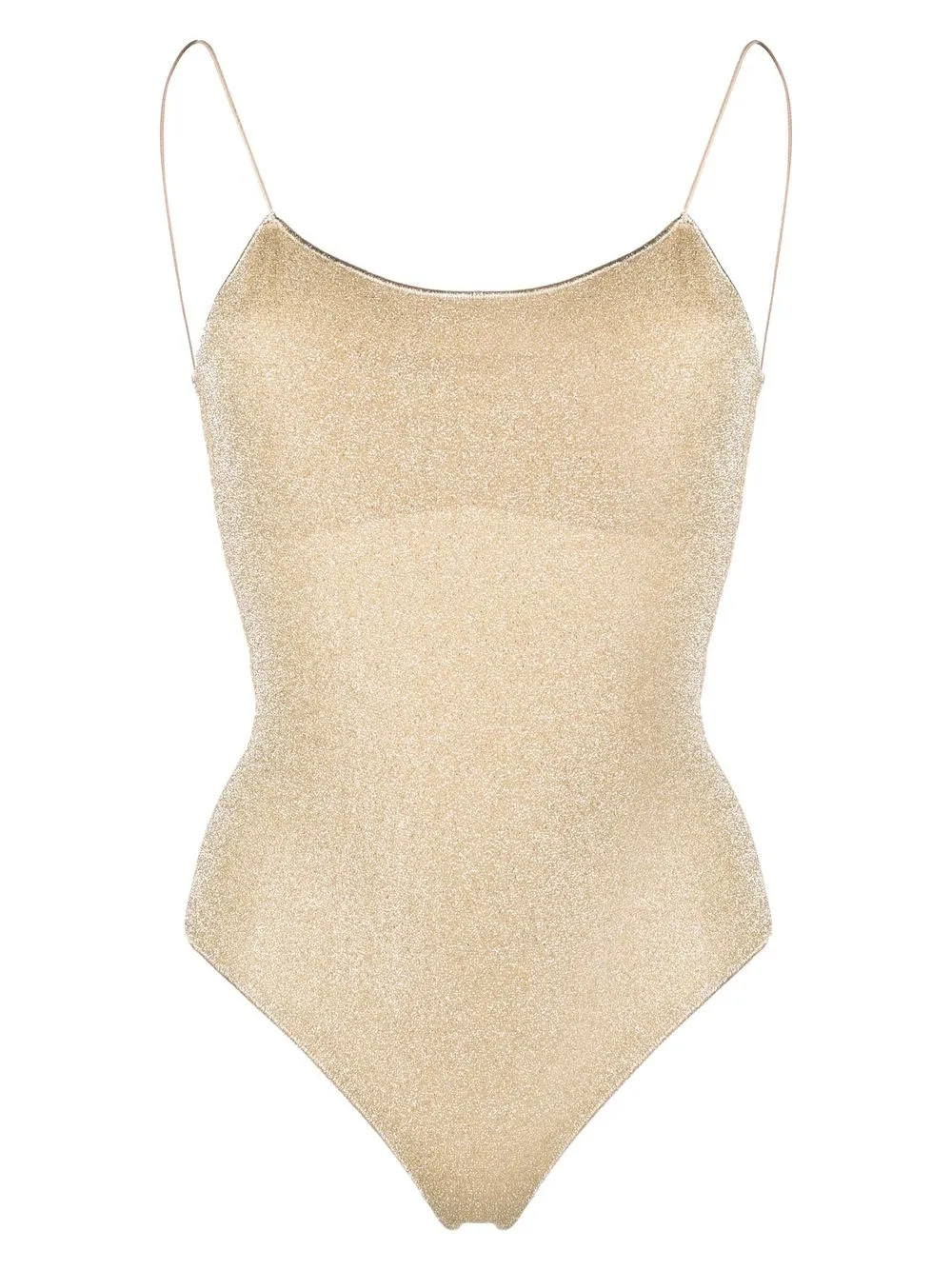 Oséree Lumiere scoop-neck Swimsuit - Farfetch | Farfetch Global