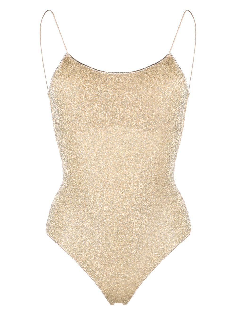 Oséree Lumiere scoop-neck Swimsuit - Farfetch | Farfetch Global