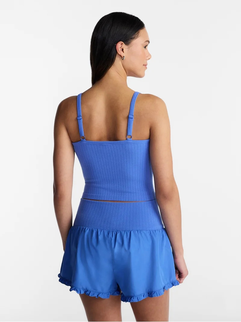 No Boundaries Seamless Tank Top, Women's XXS-XXL | Walmart (US)