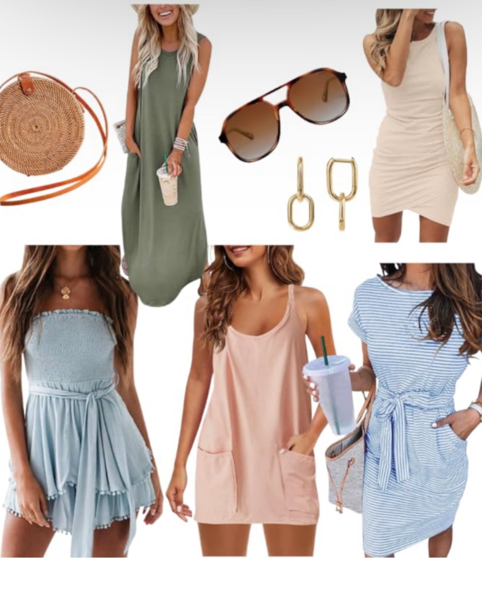 Amazon best sellers! Amazon finds. Amazon sale, spring dresses, summer fashion, outfit for the whole family, earrings, gold necklace, hat, sunglasses, sunnies, makeup, makeup of the day, easy makeup, 5 minute makeup, makeup routine, 

#LTKstyletip #LTKsalealert #LTKbeauty