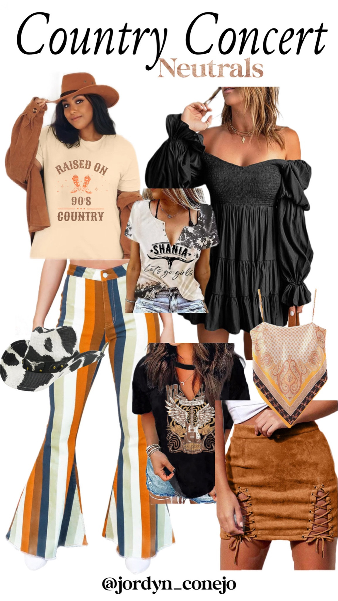 Country concert Neutrals. Country concert outfit ideas. 

#LTKstyletip #LTKunder50 #LTKFind