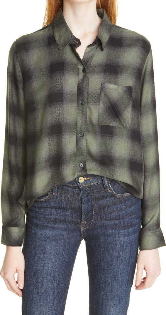 Hunter Plaid Button-Up Shirt | Nordstrom