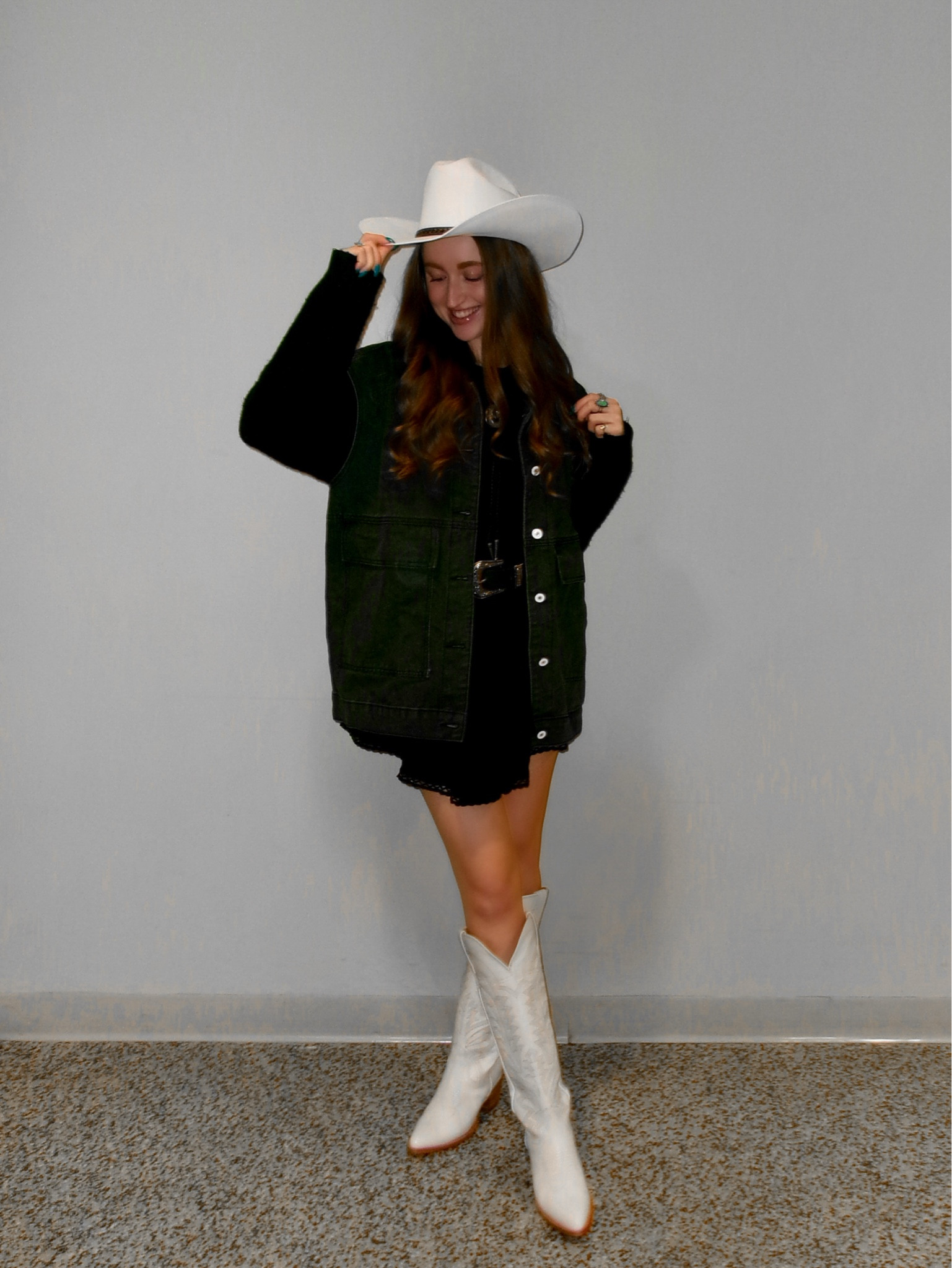 country concert outfit 🤠 size small in skirt, medium in vest 

#LTKStyleTip #LTKGiftGuide #LTKSeasonal