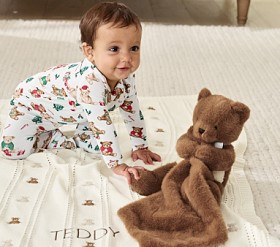 Teddy Bear Lovey | Pottery Barn Kids