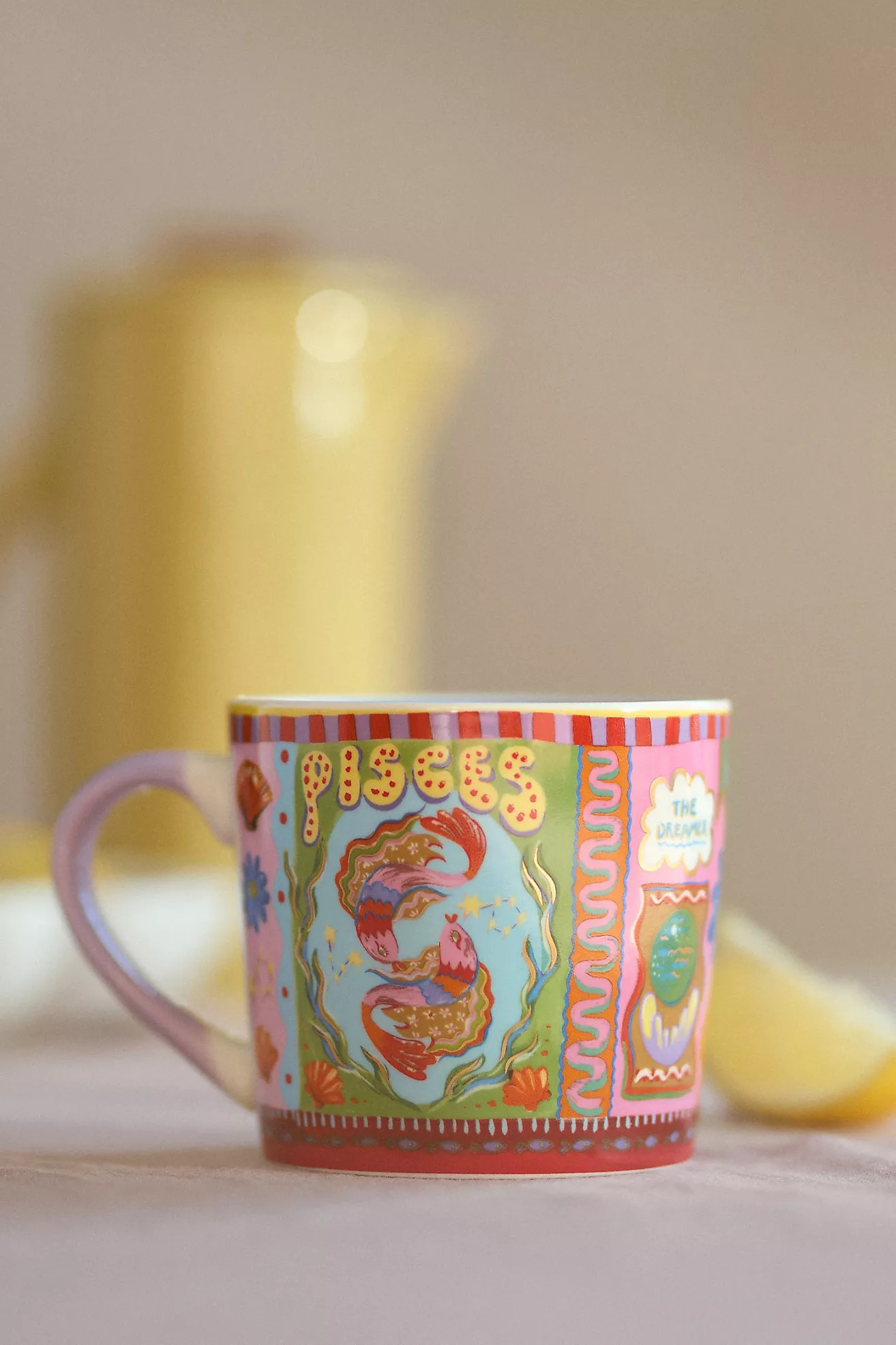 Eleanor Bowmer Stoneware Zodiac Mug | Anthropologie (US)