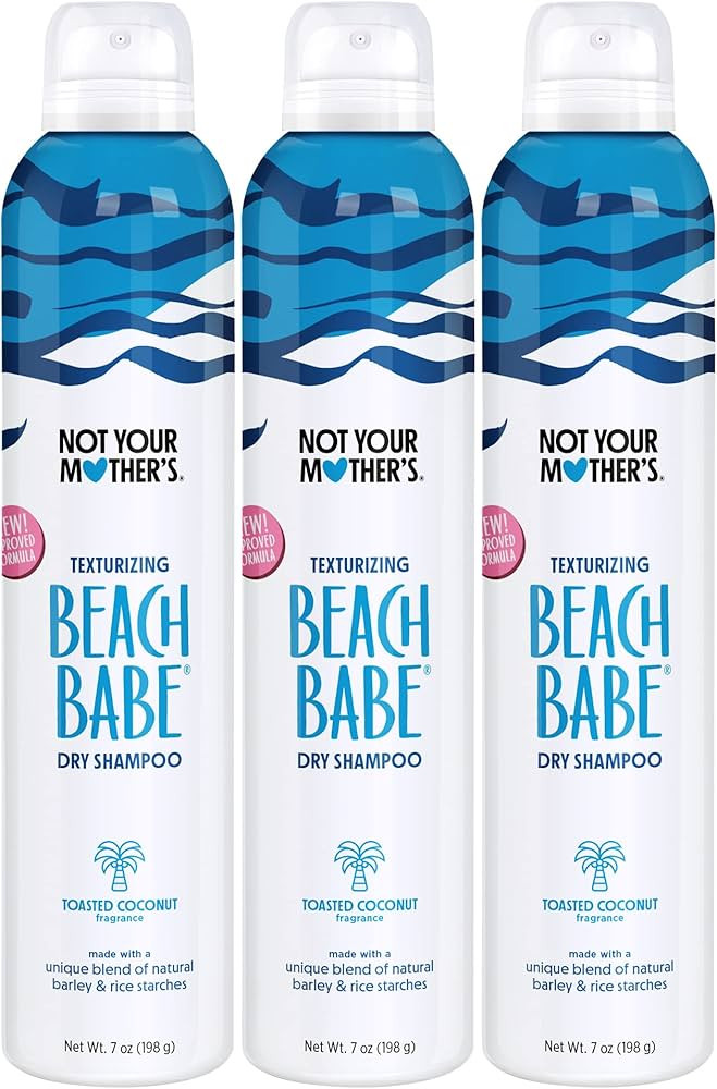 Not Your Mother's Beach Babe Dry Shampoo (3-Pack) - 7 oz Texturizing Dry Shampoo - Instantly Abso... | Amazon (US)