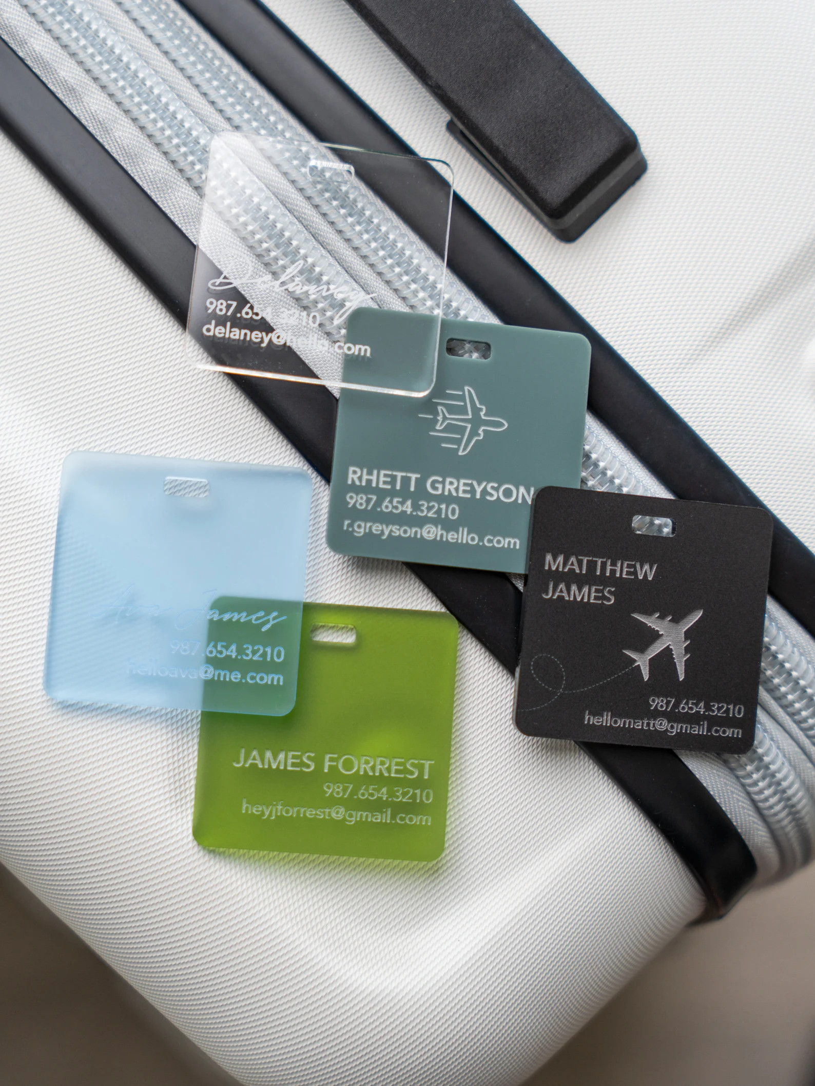 Luggage Tags Personalized Luggage Tag Bag Tag Engraved - Etsy | Etsy (US)