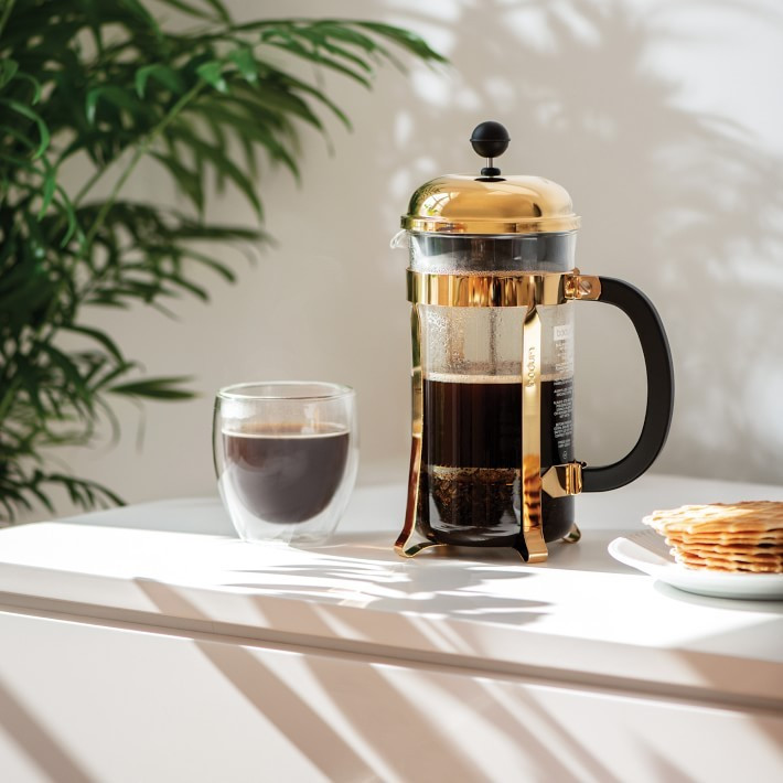 Bodum Chambord French Press, Gold and Glass, 8 Cup | Williams-Sonoma