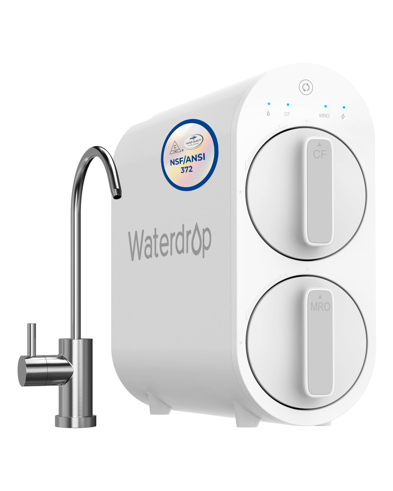 Waterdrop G2 Reverse Osmosis System, 7 Stage Tankless RO Water Filter System, Under Sink Water Fi... | Amazon (US)