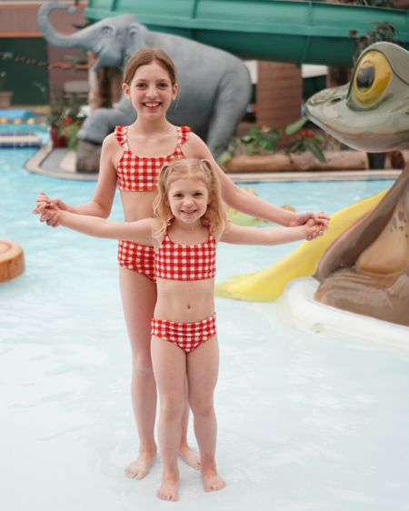#twinningiswinning Girls Swim! 

#LTKkids #LTKSeasonal #LTKswim