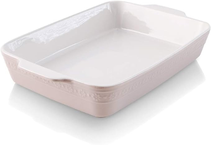 KOOV Individual Lasagne Pan Deep, Rectangular 9x13 Baking Dish, Ceramic Baking Dish, Bakeware for... | Amazon (US)