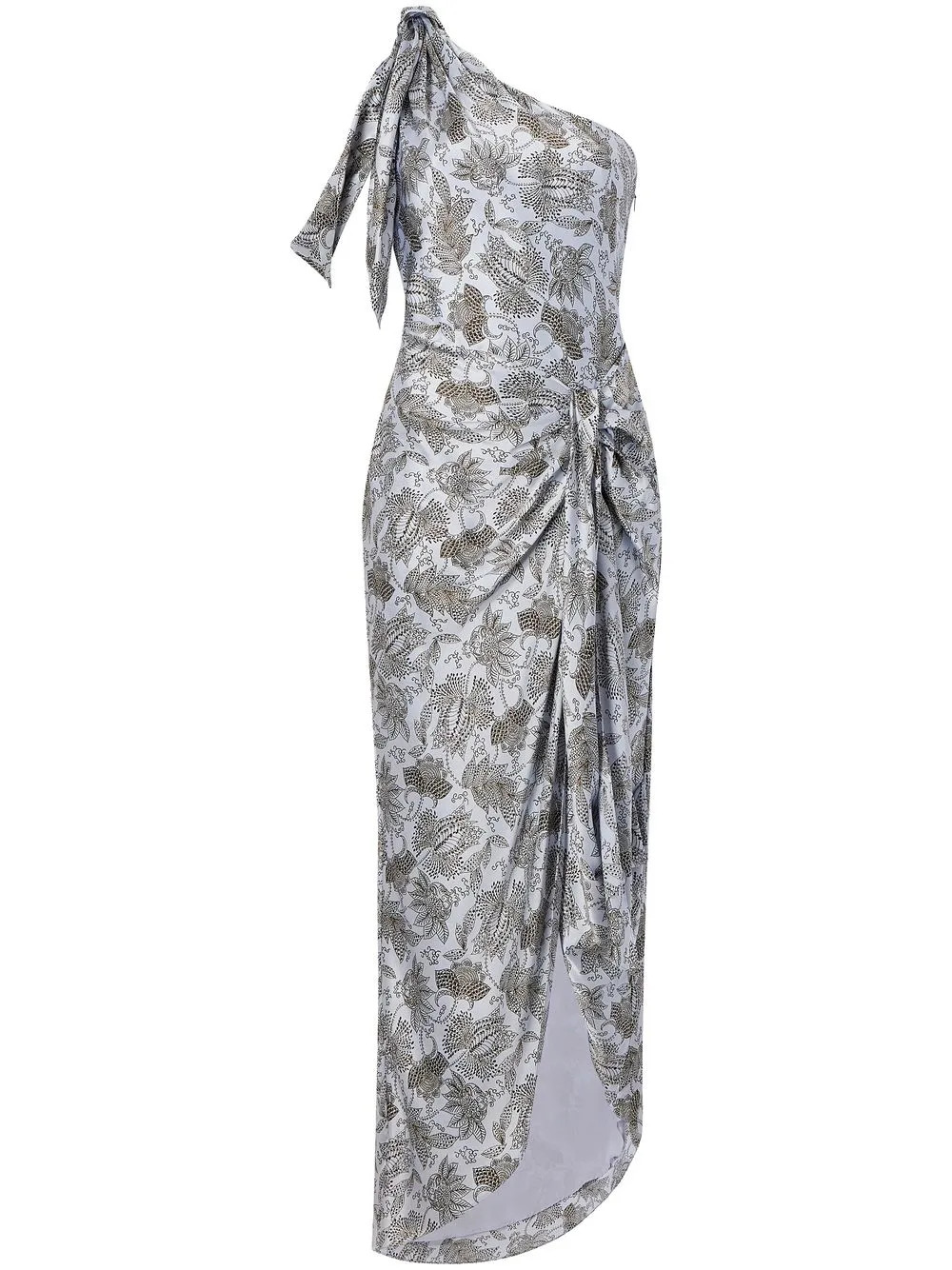 Cinq A Sept Gretchen floral-print Asymmetric Dress - Farfetch | Farfetch Global